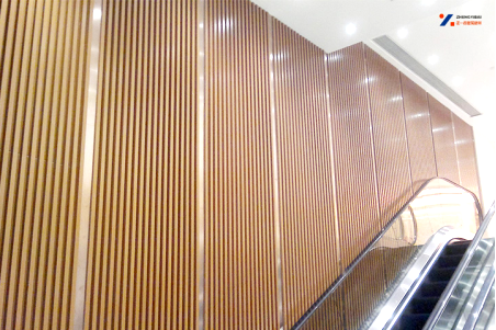 仿木紋色鋁單板裝飾在人文、藝術、商業(yè)工程中的廣泛應用